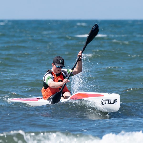 Open single ski entry