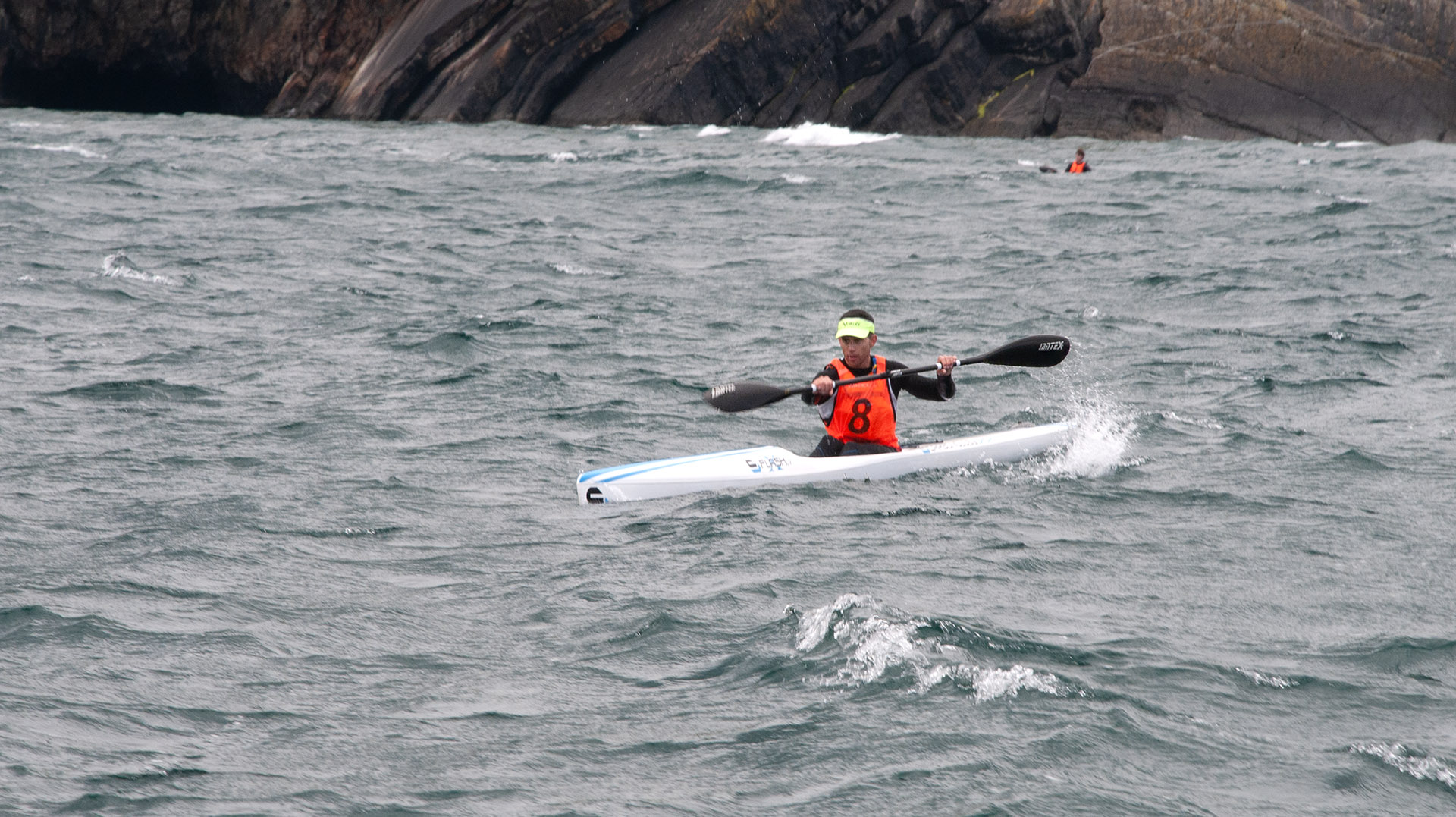 Surfski racing
